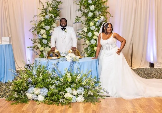 Whimsical Blue Wedding