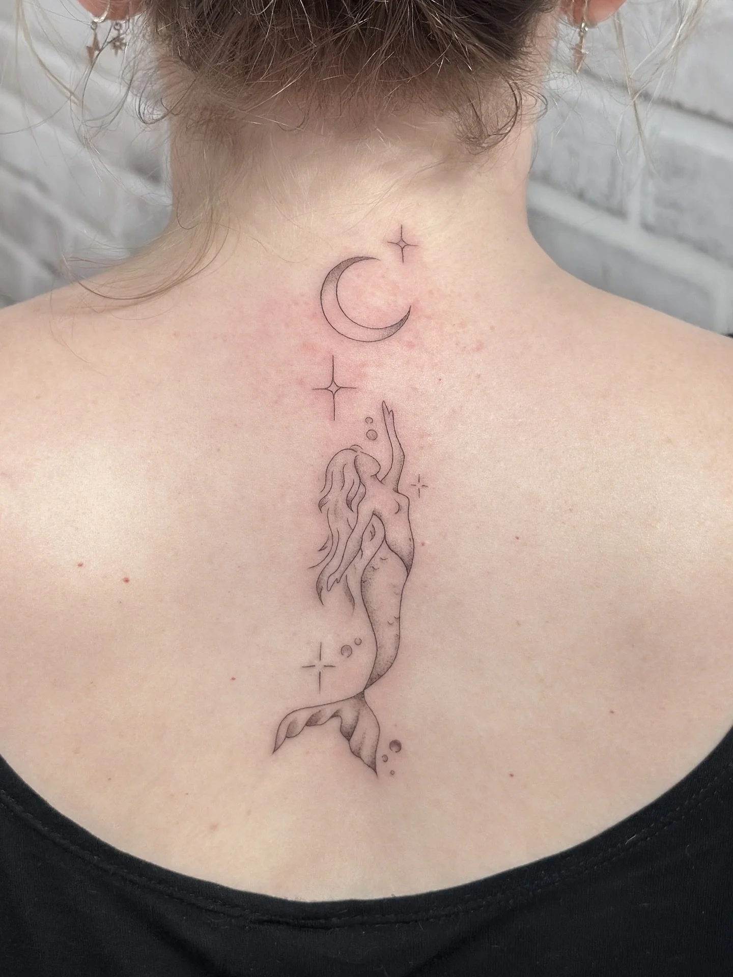 loved doing this lil mermaid! 🌙✨ thankyou Zoe 🩷

⭐️ Want to book in your next tattoo? 

Click the link in my bio to submit a booking enquiry or go to mo0nyink.com 💌

✧.*

#tattoo #tattoos #finelinetattoo #smalltattoo #stickersleeve #tattooflash #t