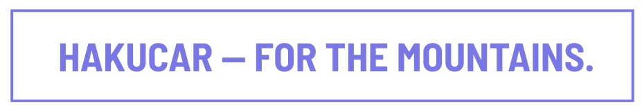 Hakucar Hakuba Car Rental For The Mountains