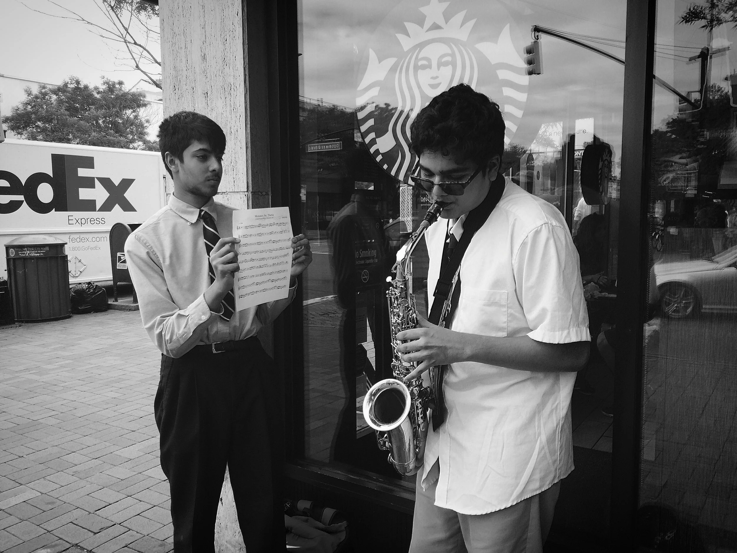 Friend holding notes.JPG