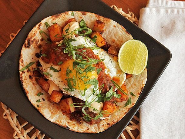 Just Egg & Potato taco