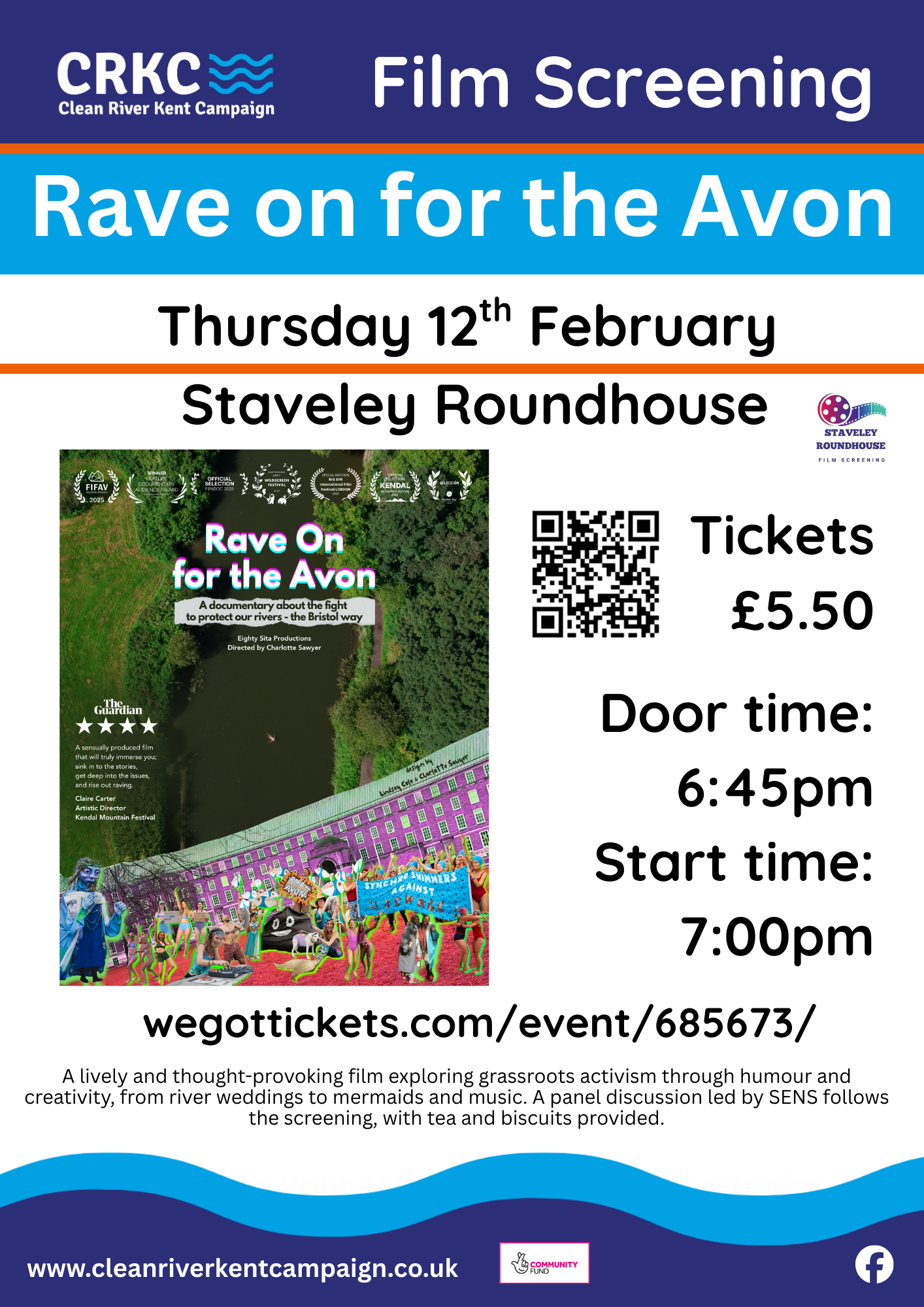 Film Screening - Rave On For The Avon