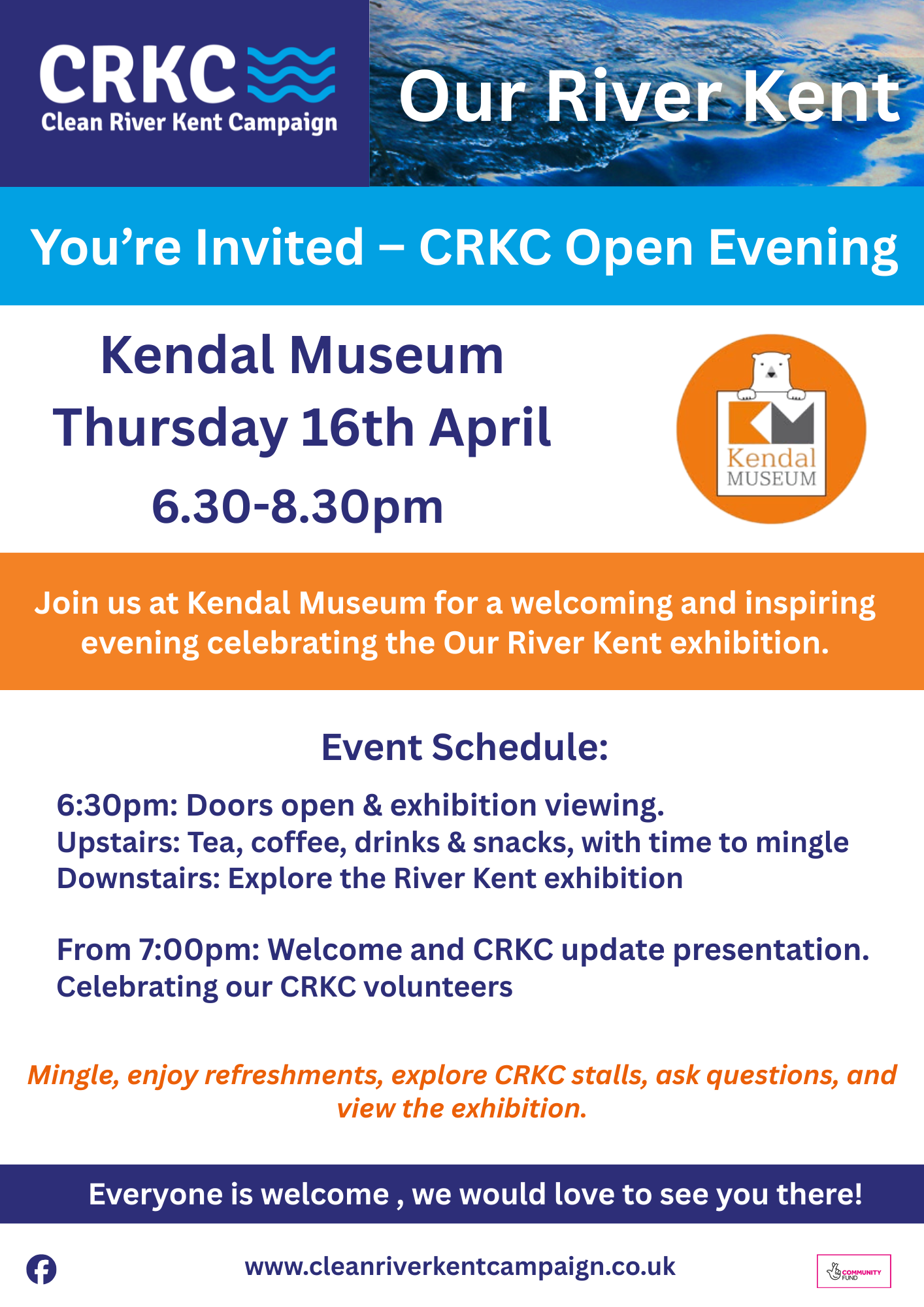 CRKC Open Evening Kendal Museum