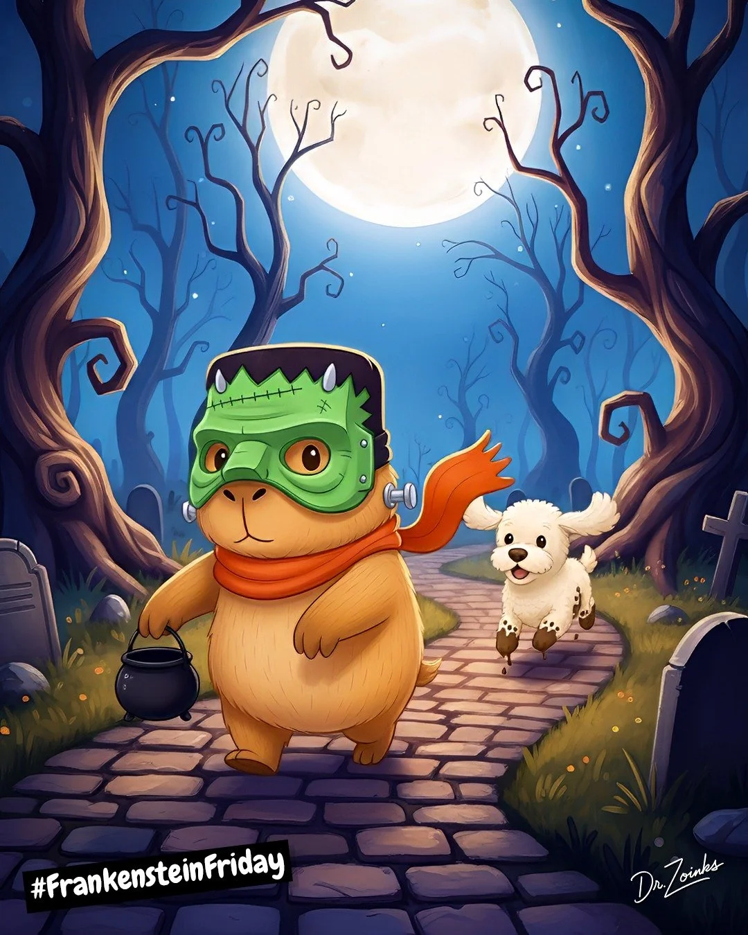 Happy Halloween!

Did you know? Frankenstein Friday is a fun, spooky tradition celebrated every Halloween. Inspired by Mary Shelley&rsquo;s classic tale, this day is all about embracing the thrill of the season, dressing up as monsters, and enjoying 
