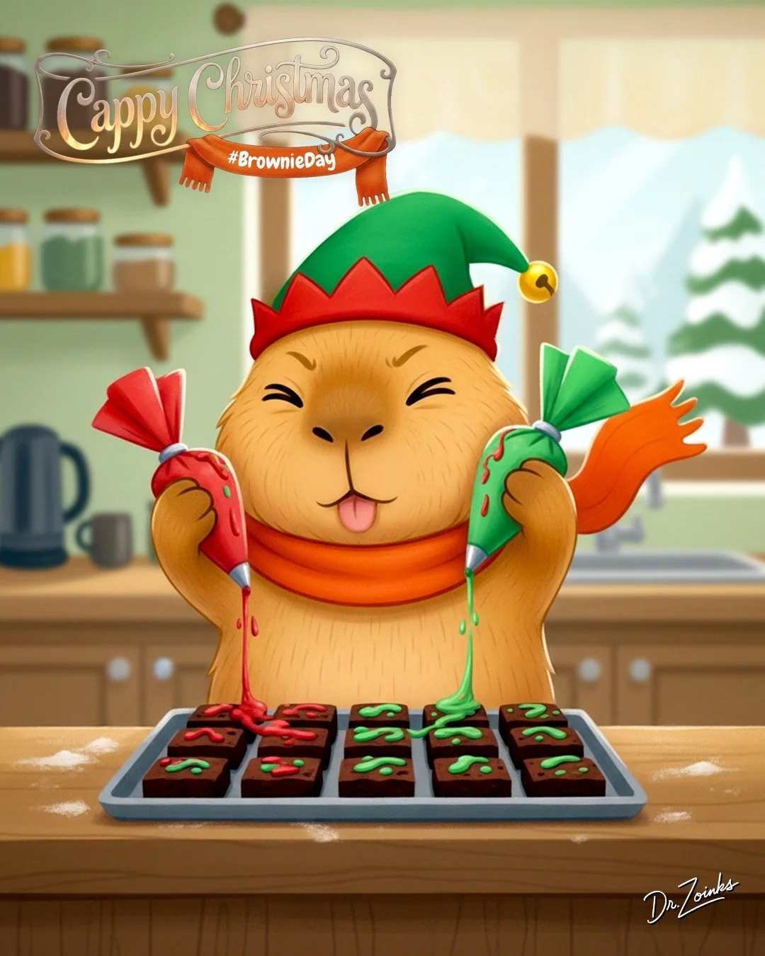 Chocolatey perfection

Did you know? National Brownie Day is celebrated every year on December 8th. This delicious day is all about enjoying the rich, chocolatey goodness of brownies. Whether you love them fudgy, cakey, or packed with nuts and carame