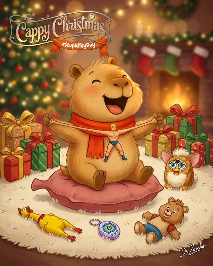 Delightfully dumb

Did you know? Stupid Toy Day is celebrated every year on December 16th. This silly day is all about embracing the weirdest, wackiest, and most wonderfully useless toys out there. From whoopee cushions to slime, fidget spinners to r