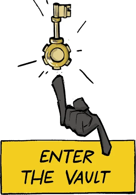 Enter the vault - gallery section