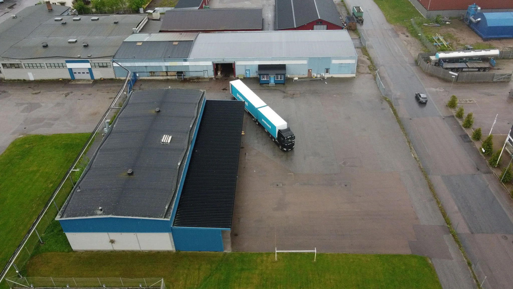 Kylutrustning förberedd för transport och leverans till kund