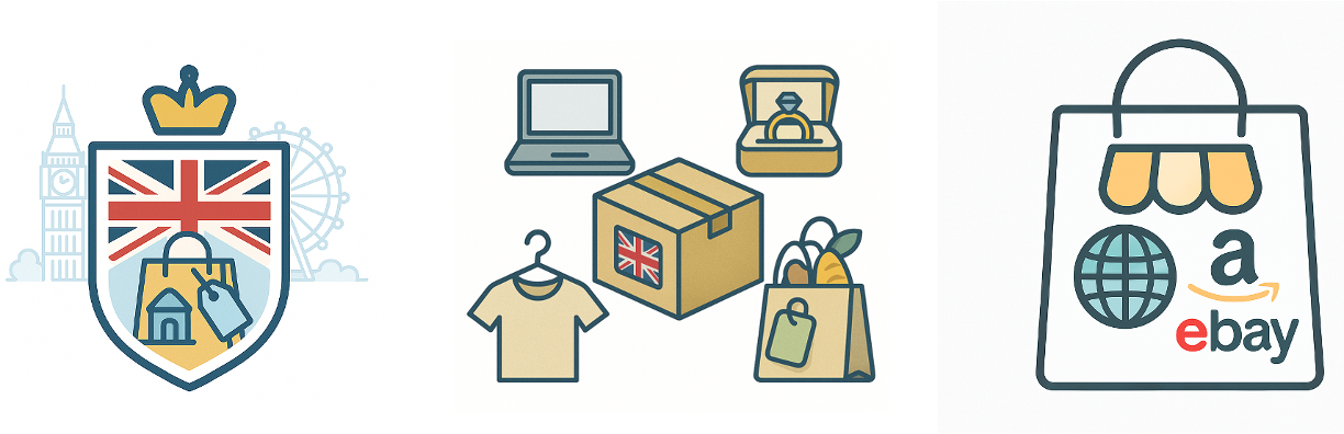 order exclusive UK brands and items, including supermarkets, clothes, electronics, jewelry, and much more, including from any UK website, amazon, ebay, vinted, etsy, and more.