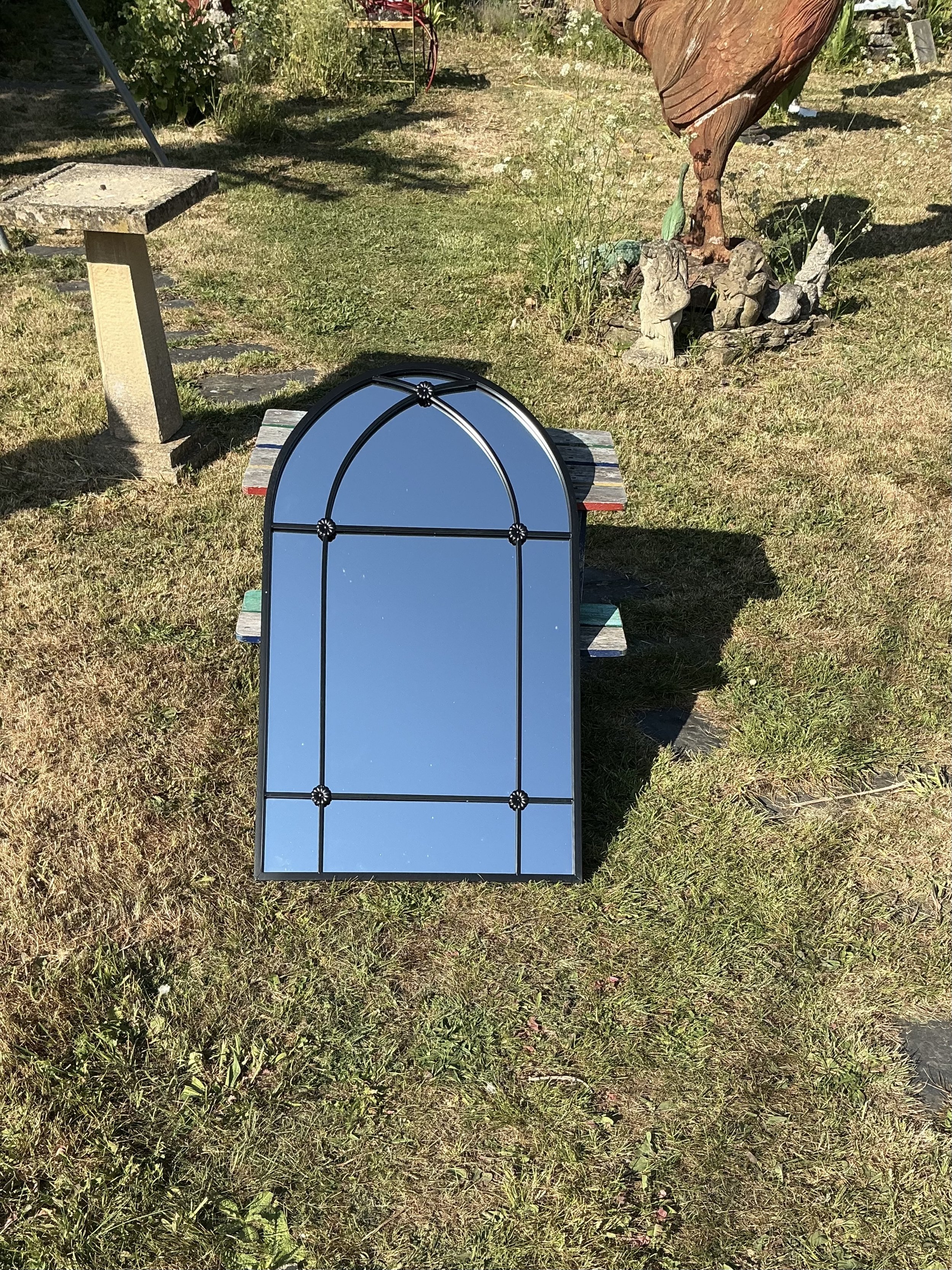 Arched mirror
