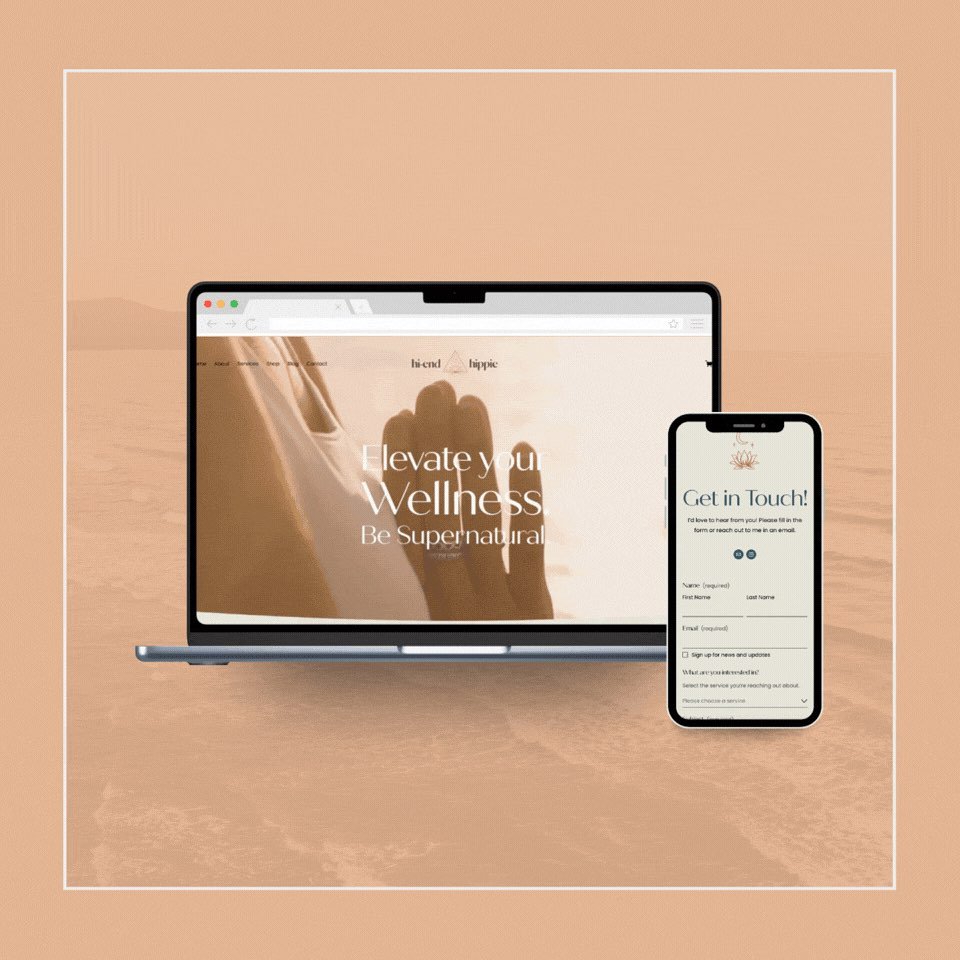New Growth Alert! ⁣
hiendhippie.com has a new look, a gentle refresh, thanks to the creative vision @bymerakibranding. ⁣
⁣
It was many weeks in the making, many online meetings, and I&rsquo;m very excited for this next phase of my business. ⁣
Take a 
