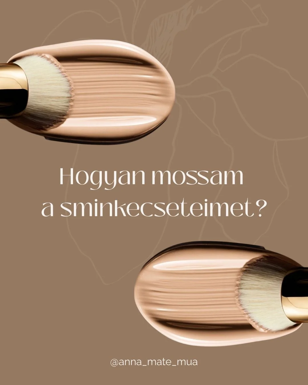 Hogyan, mikor, mivel? Ecsettiszt&iacute;t&aacute;s kisokos. Hasonl&oacute; k&eacute;rd&eacute;seket, r&eacute;szletesebben a sminkoktat&aacute;saimon is &aacute;tbesz&eacute;l&uuml;nk a vend&eacute;gekkel.

💌 Foglalj időpontot mielőbb &uuml;zenetben