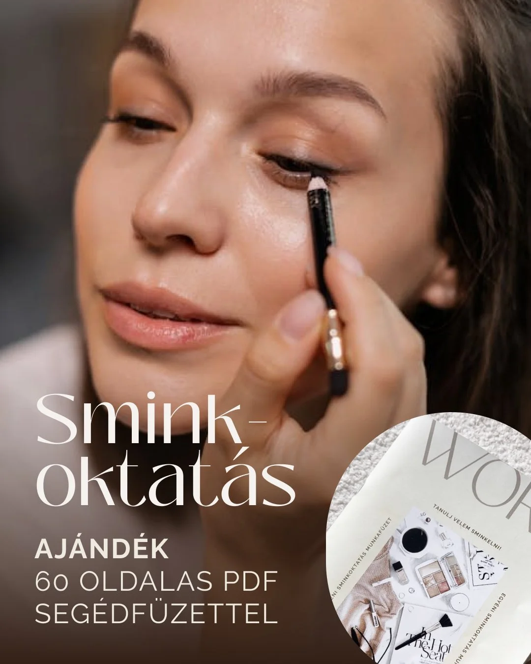 ✨ Megfogadtad, hogy id&eacute;n v&eacute;gre megtanulsz sminkelni? ✨
Nem &bdquo;majd egyszer&rdquo;, nem &bdquo;ha lesz időm&rdquo;&hellip; hanem t&eacute;nyleg.

Ha eddig a sminkel&eacute;s ink&aacute;bb bizonytalans&aacute;g volt, mint &ouml;r&ouml