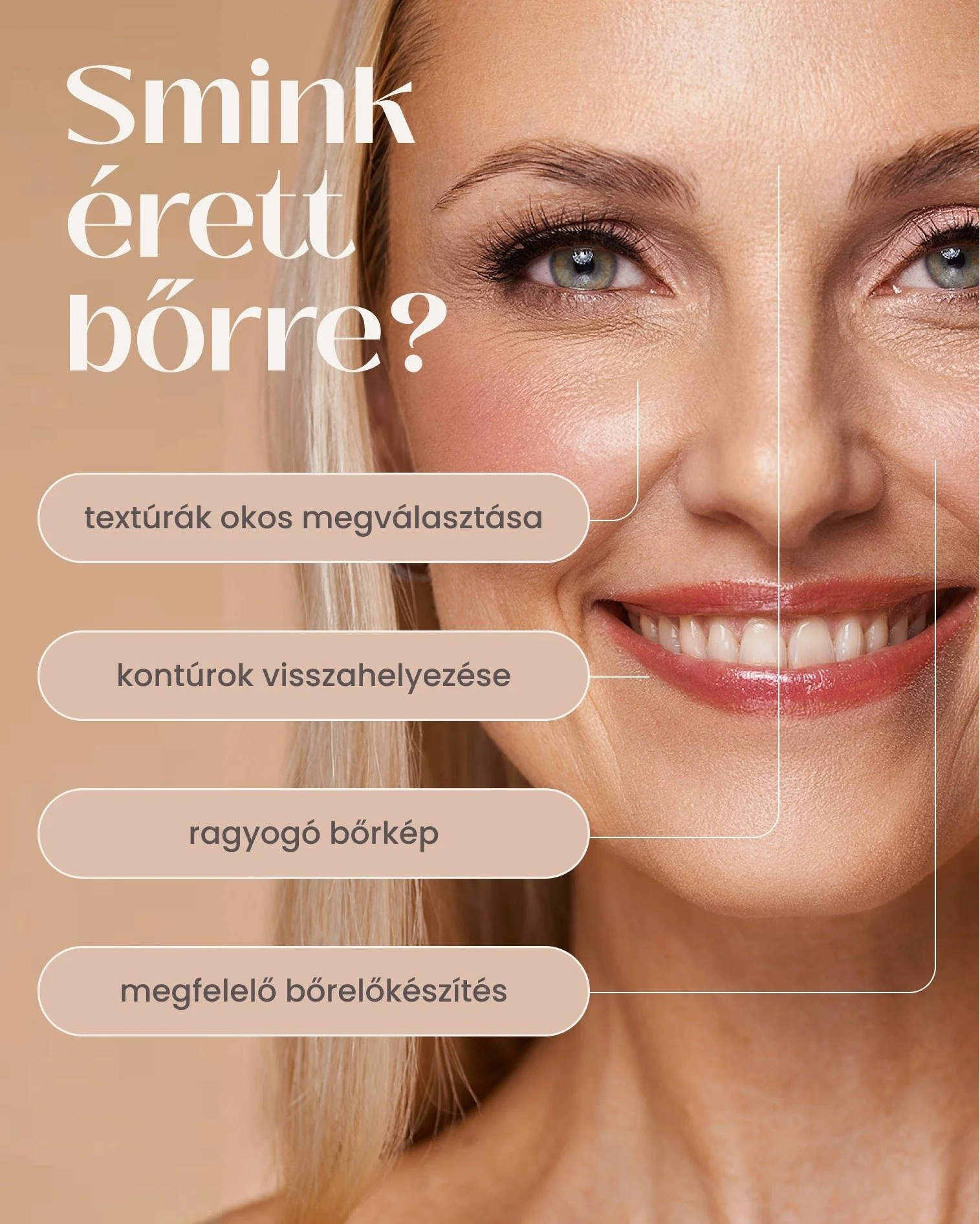 Az &eacute;rett sz&eacute;ps&eacute;g nem takargatnival&oacute; &ndash; hanem &uuml;nnepl&eacute;sre m&eacute;lt&oacute; 💖

Sok &ouml;r&ouml;manya kezdi &iacute;gy a besz&eacute;lget&eacute;st velem:
&bdquo;&Eacute;n m&aacute;r nem szeretn&eacute;m,