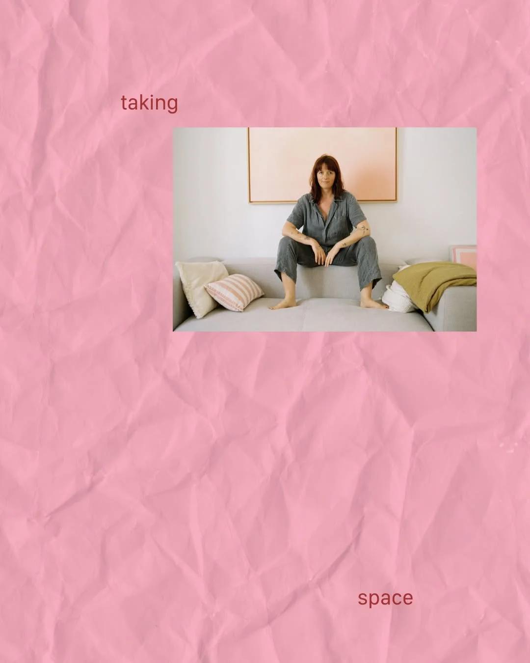 Sometimes the most productive thing you can do is absolutely nothing. 🌸

For years, I thought taking space was selfish. Growing up, I learned to make myself small, to not ask for too much, to always be useful to others. When I went freelance in 2021