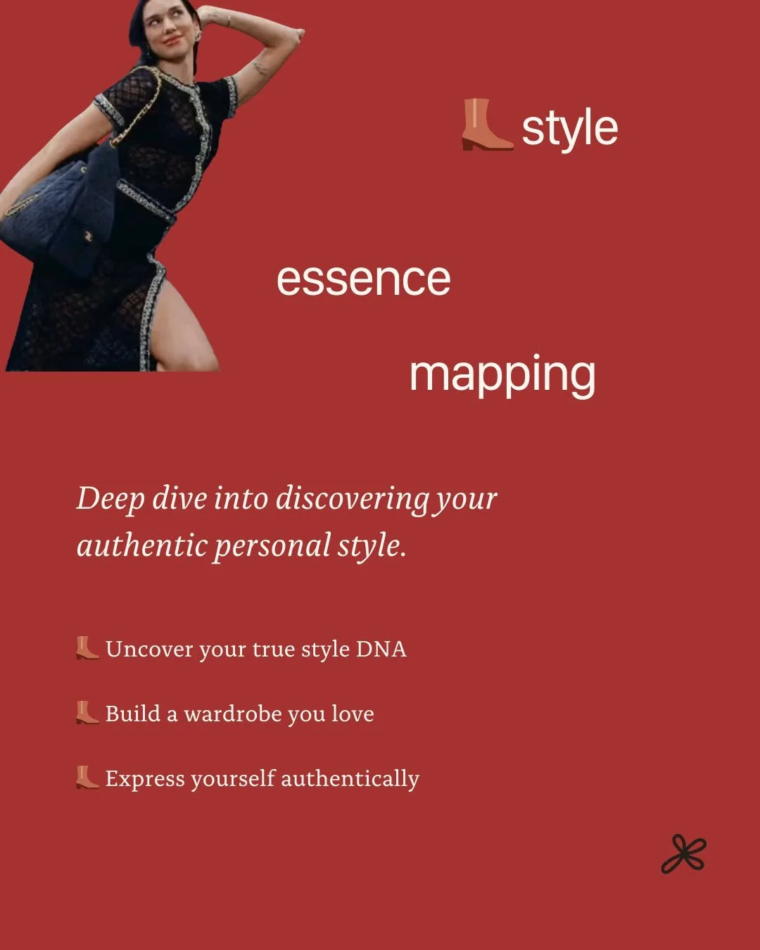 Your style is your story told without words. ✨

I believe getting dressed should feel like coming home to yourself, not putting on a costume. Style essence mapping isn't about following trends. It's about uncovering the visual language that feels aut