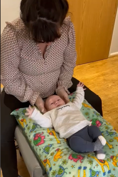 Chiropractor for babies in Kettering. Cranial sacral therapy, cranial osteopath