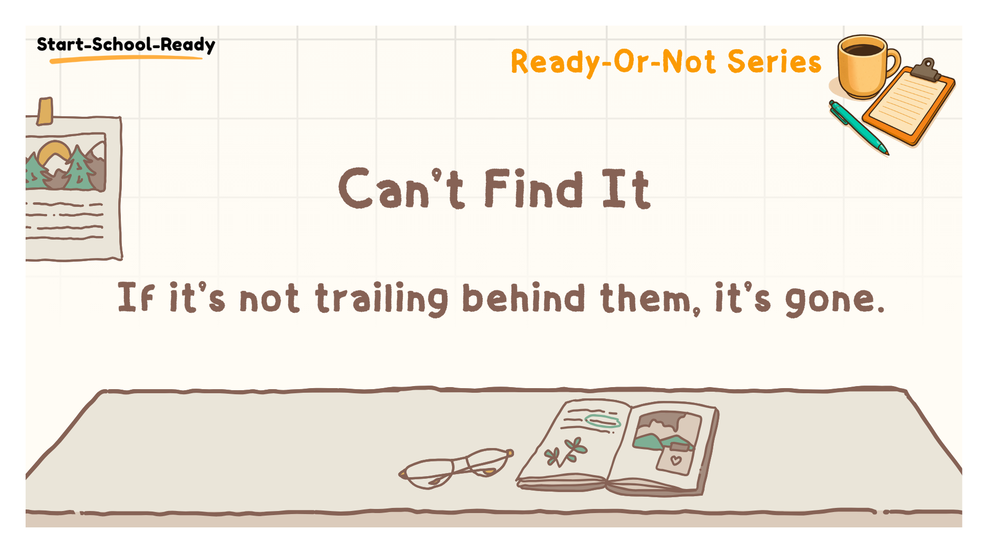 Can't Find It (presentation style)