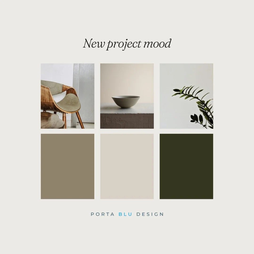New project mini mood board 🌿

Grounded in warm and cool earth tones, layered textures, and natural depth&mdash;where simplicity meets richness.

Having fun exploring raw materials, organic palettes, and tactile inspiration for a new website.

#WebD