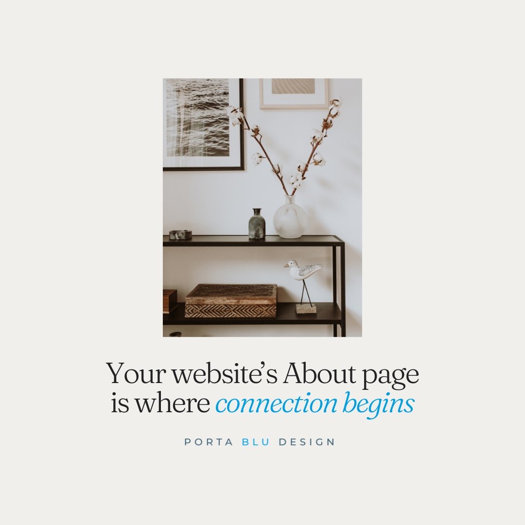 When it comes to your About page, it doesn&rsquo;t need to be complicated&mdash;it just needs to feel like you 🤍

As an interior designer, this is your chance to CONNECT, to warmly introduce yourself and invite your dream clients into your world.

S