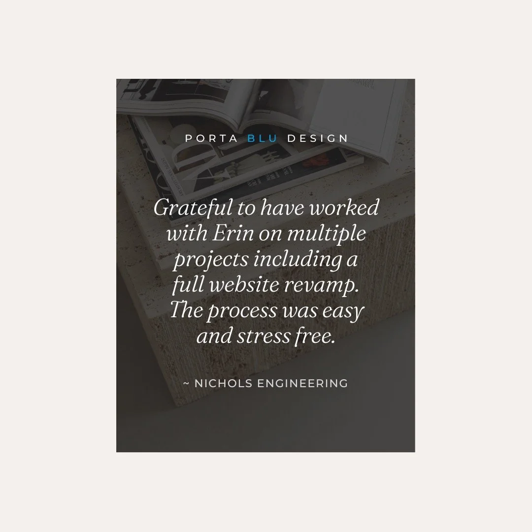 When the process feels as good as the final result. ✨ 

So thankful for clients who trust us with their brand &mdash; from strategic concept to a full website launch.

#InteriorDesignMarketing #DesignStudioLife #WebDesignForDesigners #BrandingForCrea