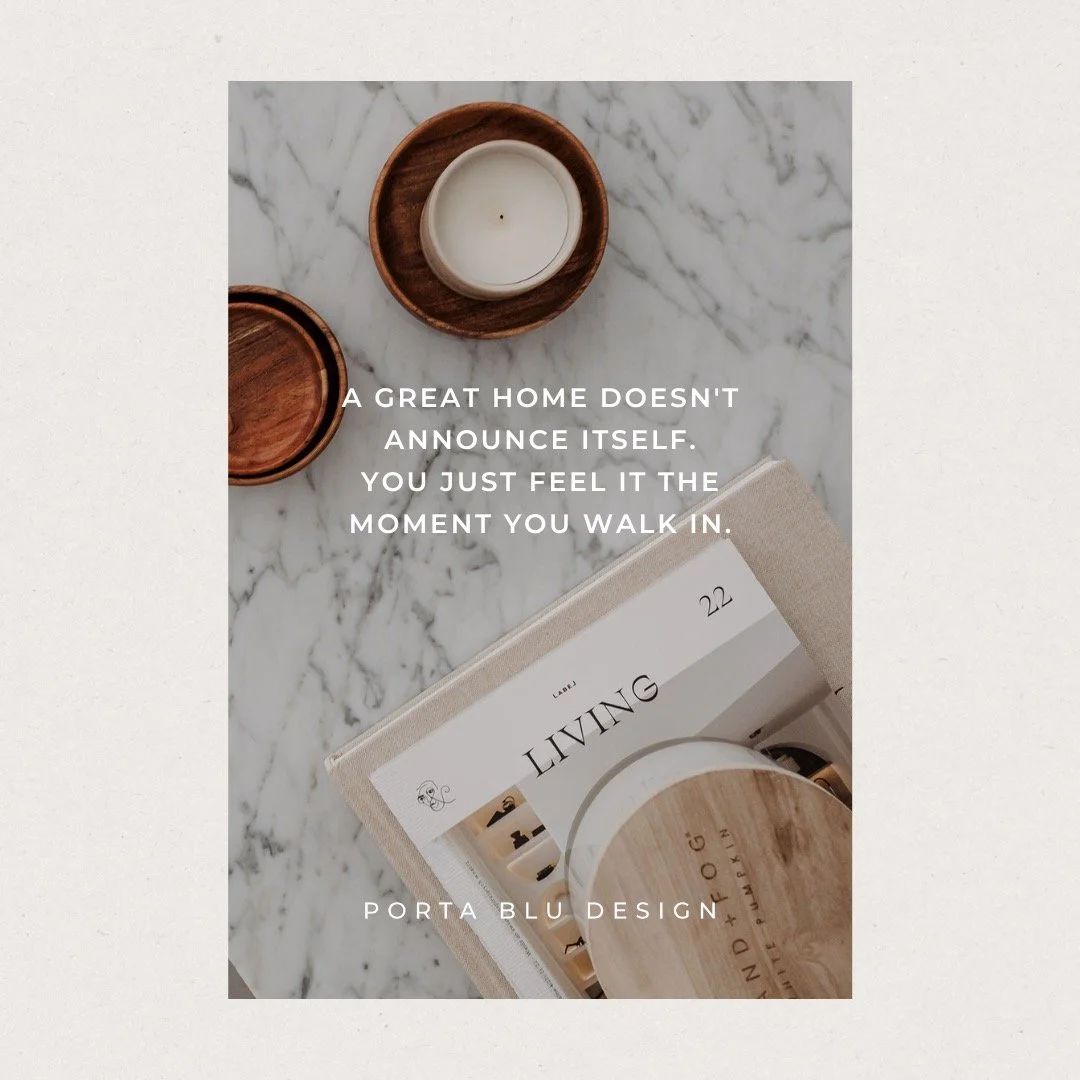 A great home doesn't announce itself. You just feel it the moment you walk in.

The light falls where it should, because someone planned for it to. The soft throw, the seat angled just so to pull you in and invite you to stay awhile: none of it is ac