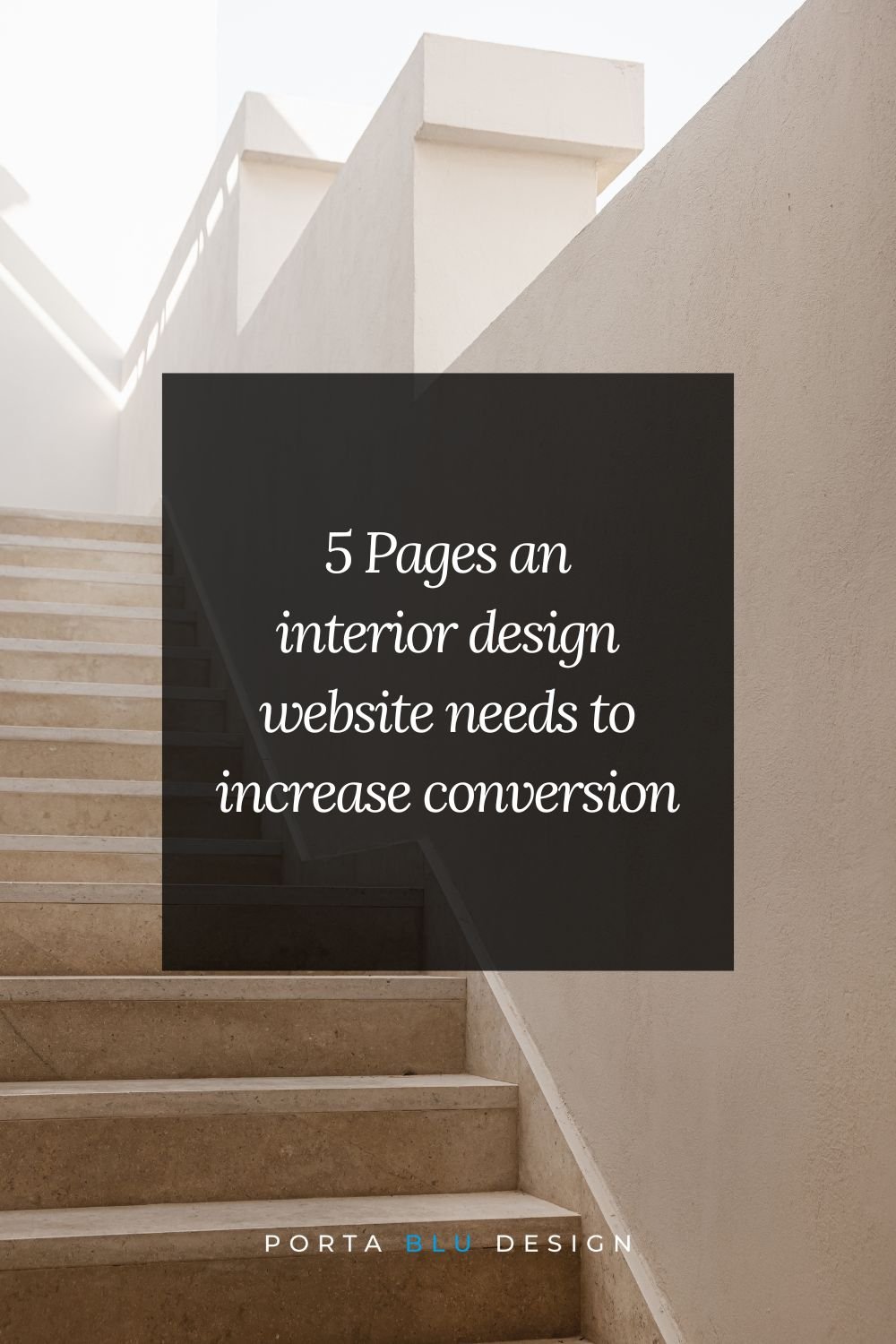 5 Pages an interior design website needs to increase conversion