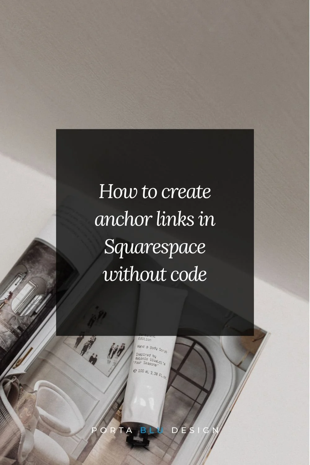 How to create anchor links in Squarespace without code