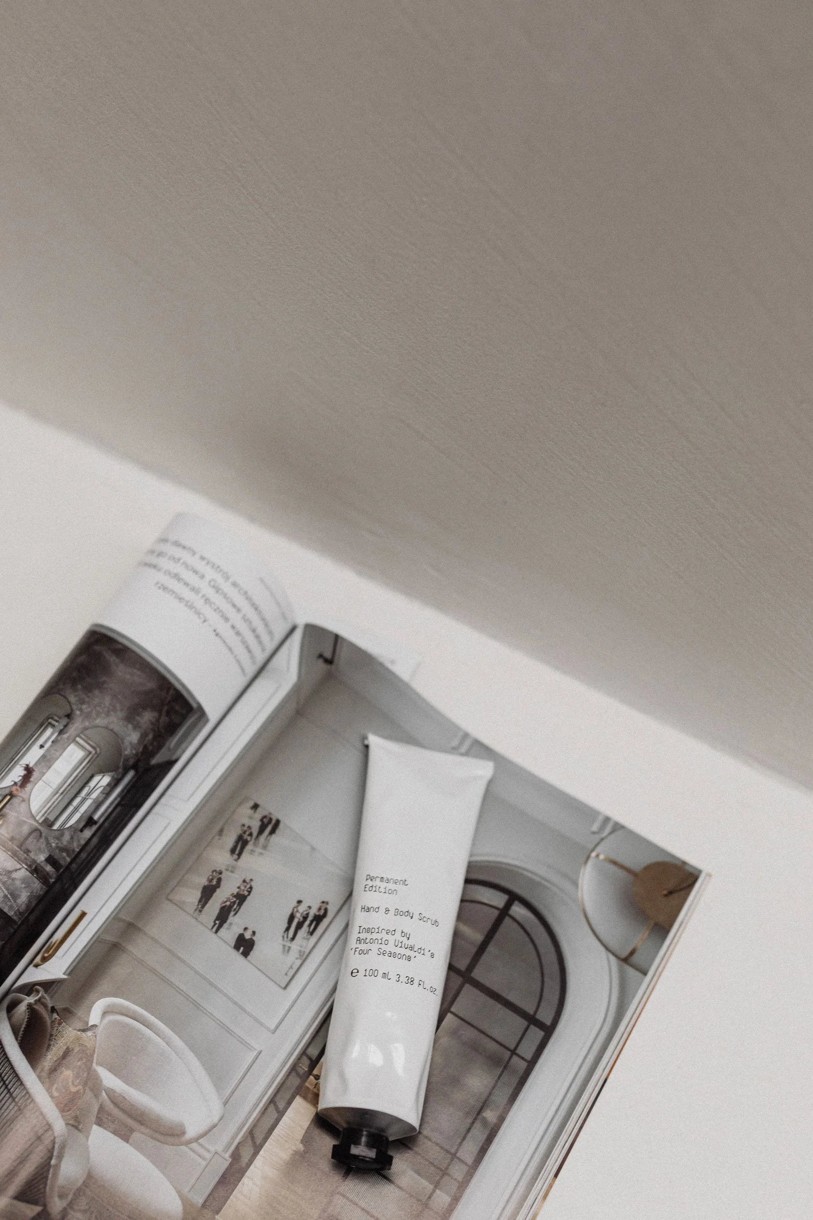 paint tube on open design magazine