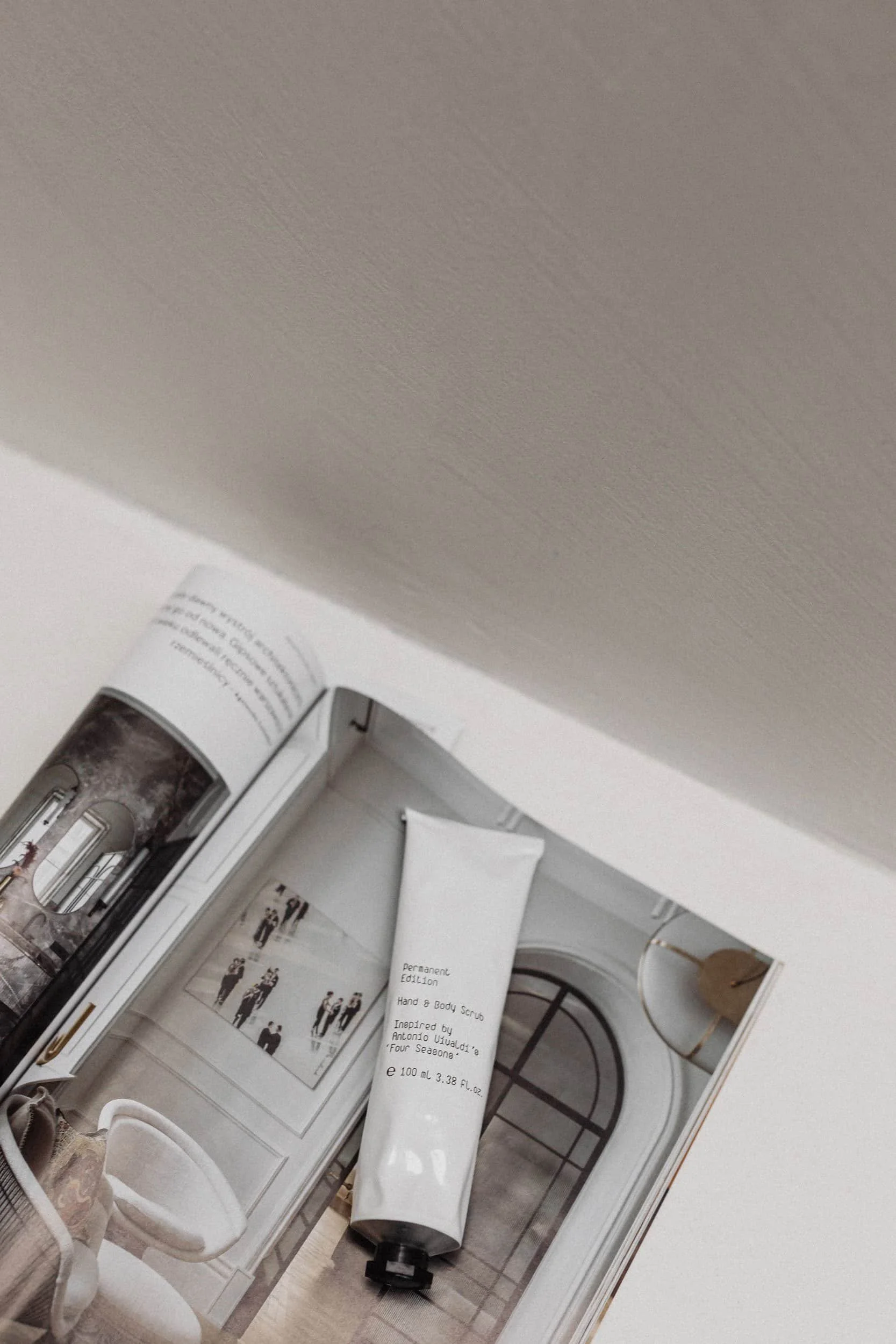 paint tube on open design magazine