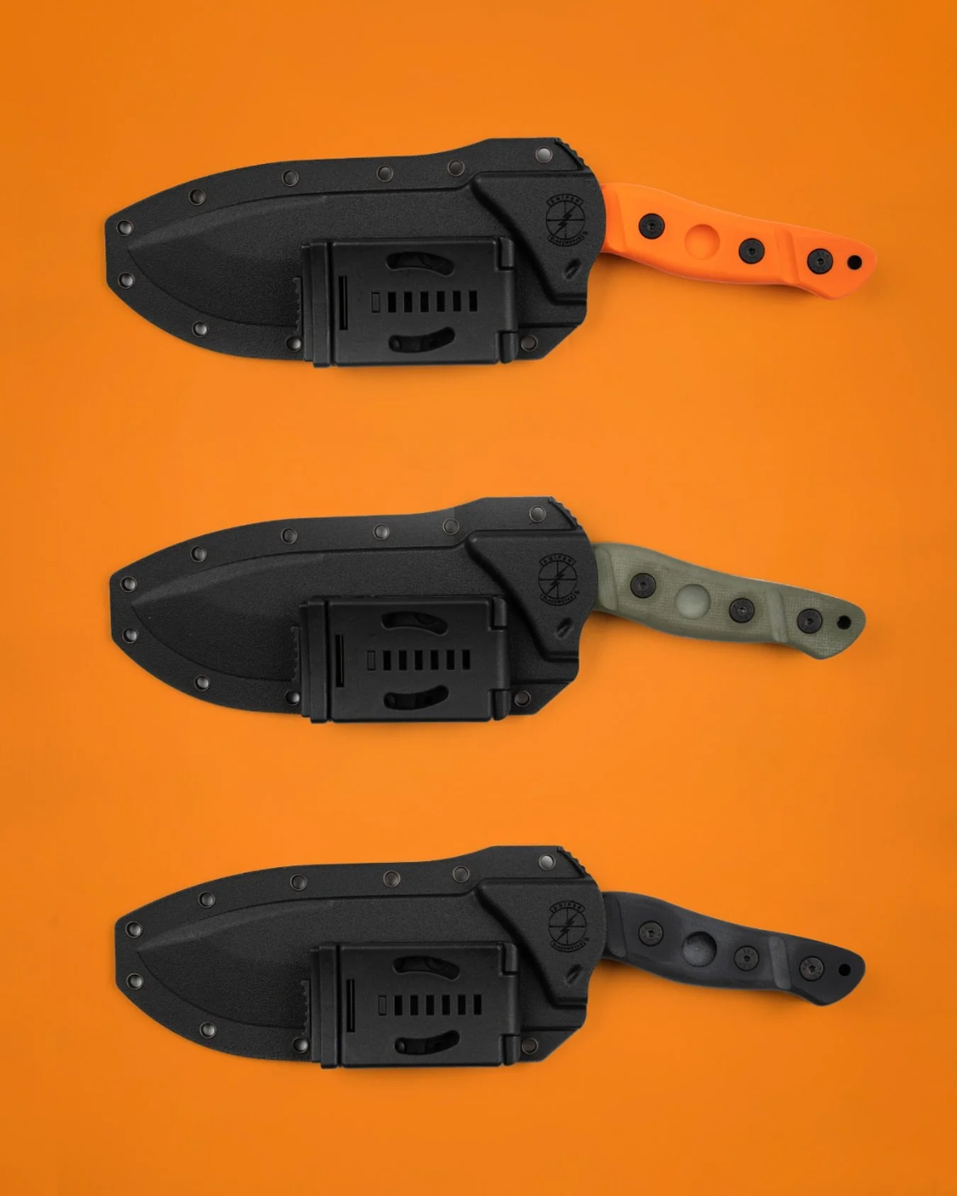 3 classic colors to choose from. Which MAMU is going to be yours?

#sniperbladeworks #sbw #mamu #utilityorange #odgreen #tacticalgear