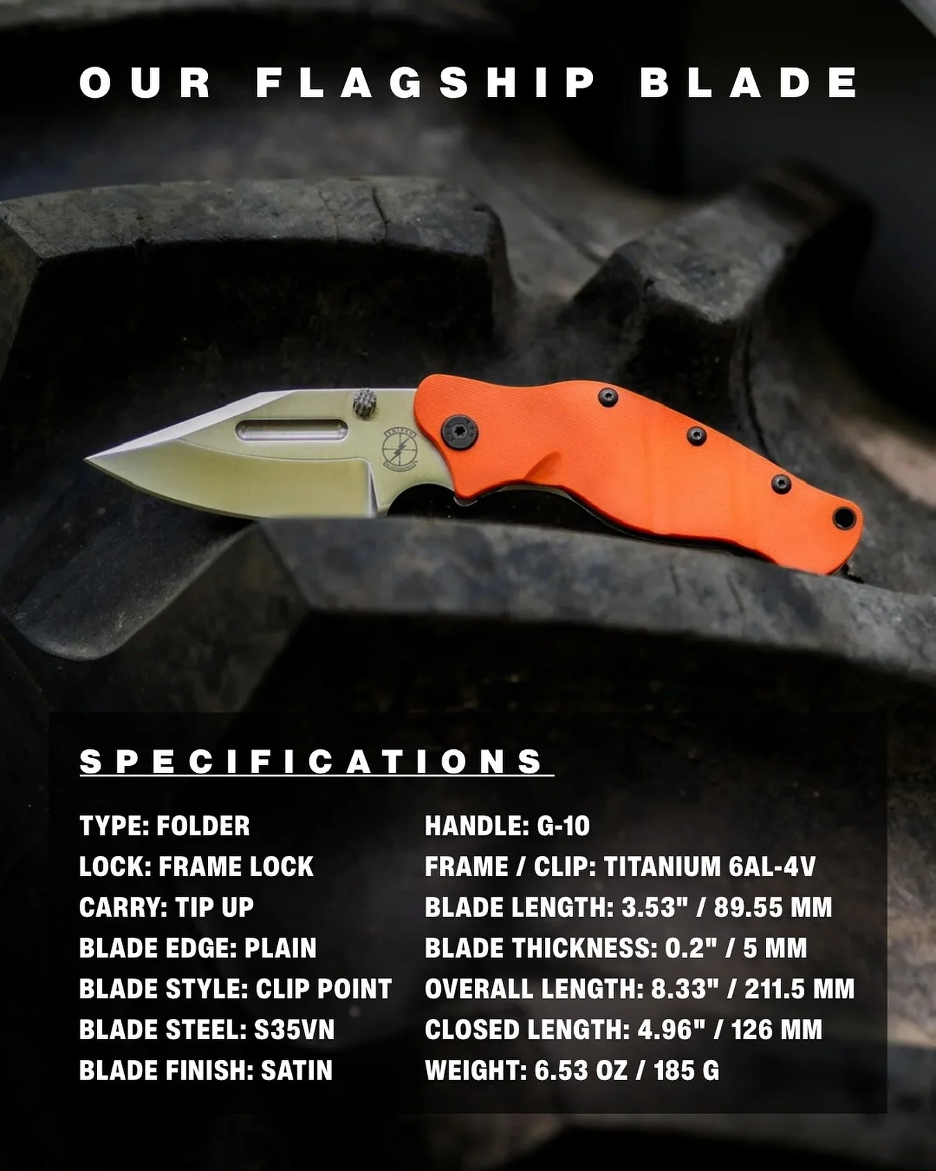 Check the specs on our flagship model, the LPC. You can make one yours. Link in bio.
#sniperbladeworks #sbw #lpc #hunting #fishing #camping #outdoors #premiumtacticalblades #folder #ergonomicgrip