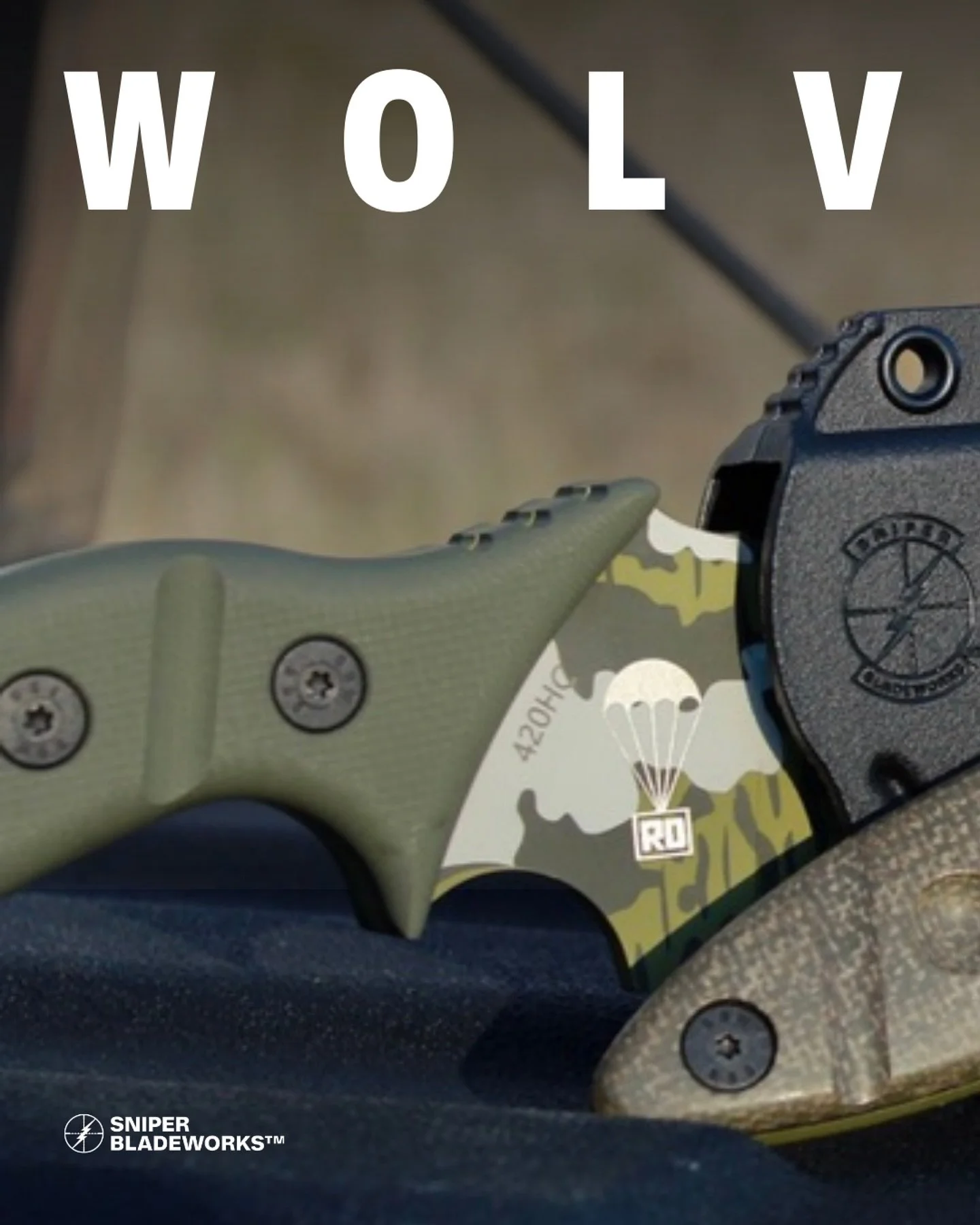 For the fans of Red Dawn and classic camo-lovers. WOLVERINES!!! 

#sniperbladeworks #sbw #reddawn #tacticalblades #tacticalgear #mamu #skinner #aptanto