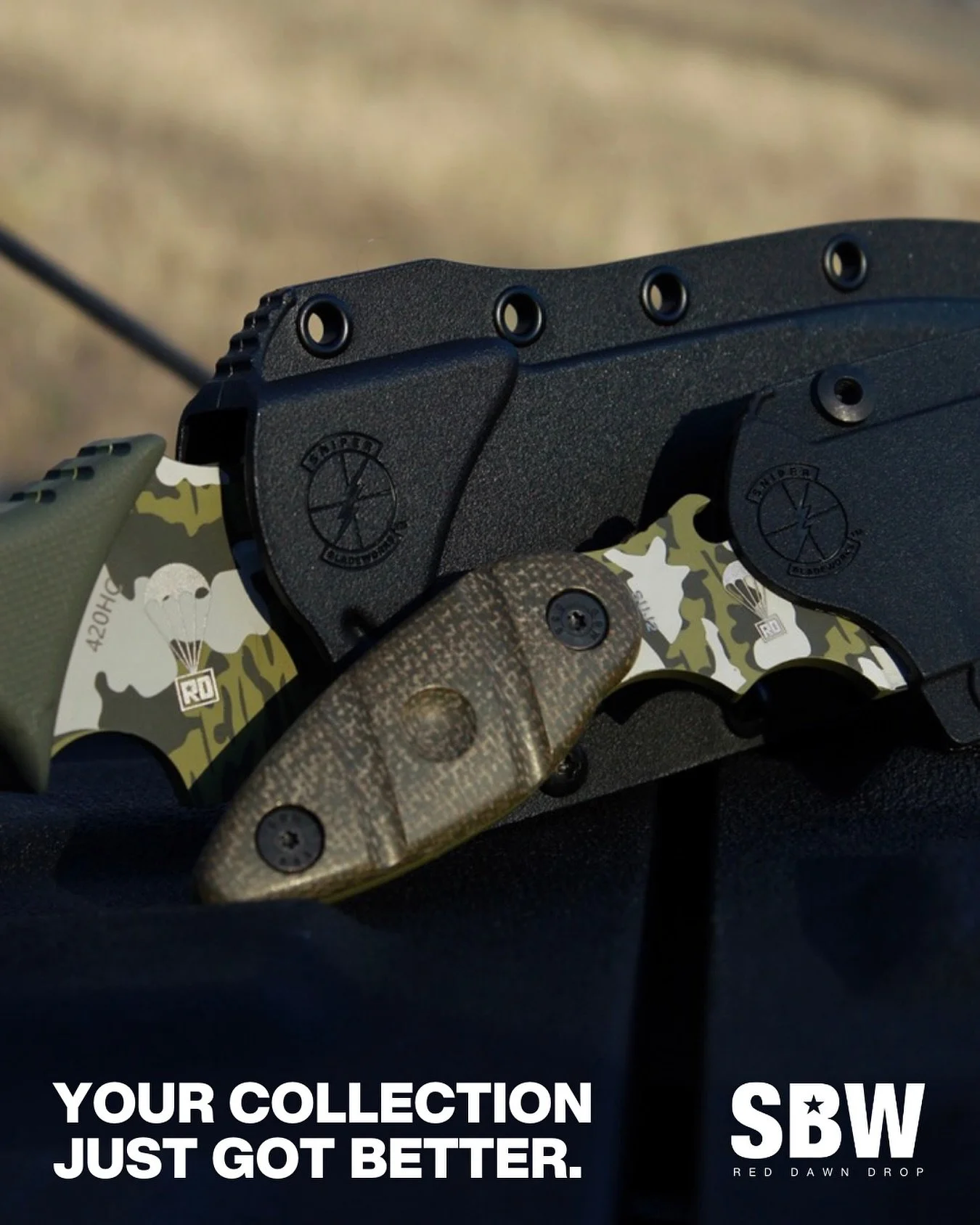 Get one before they sell out. The SBW Red Dawn Drop available now.

#sbw #reddawndrop #tacticalgear #hunting #fishing #camping