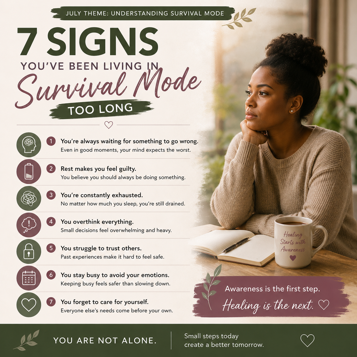 Seven Signs You've Been Living in Survival Mode Too Long