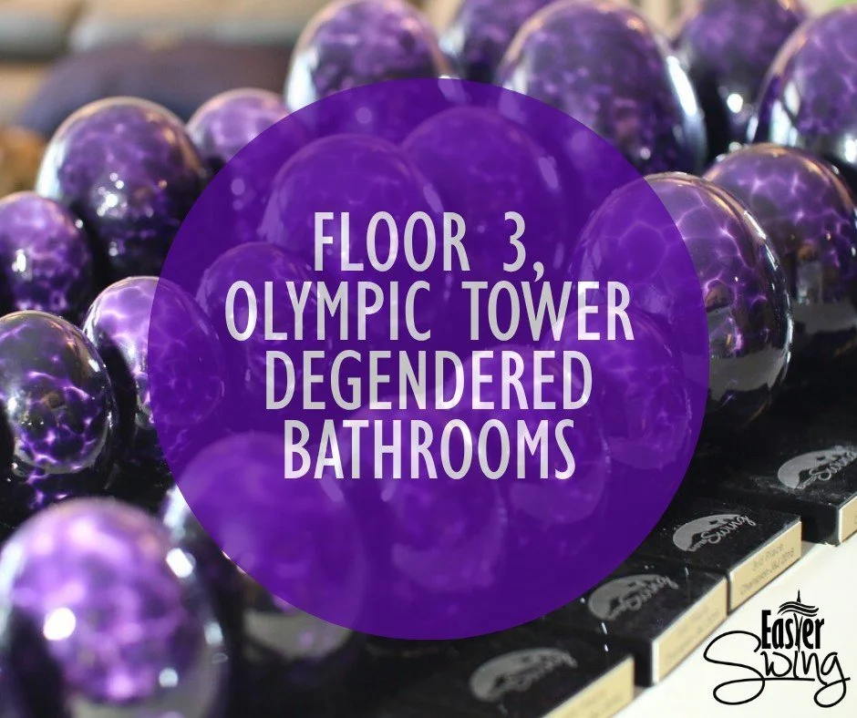Thoughtfulness and inclusivity matter, and this year, we have gender-neutral bathrooms on the third floor of the Olympic Tower, located next to the ballroom.