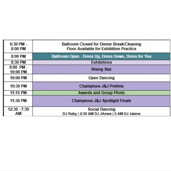 Champs are directly after awards! Be there by 11:30 pm PT or risk missing them!