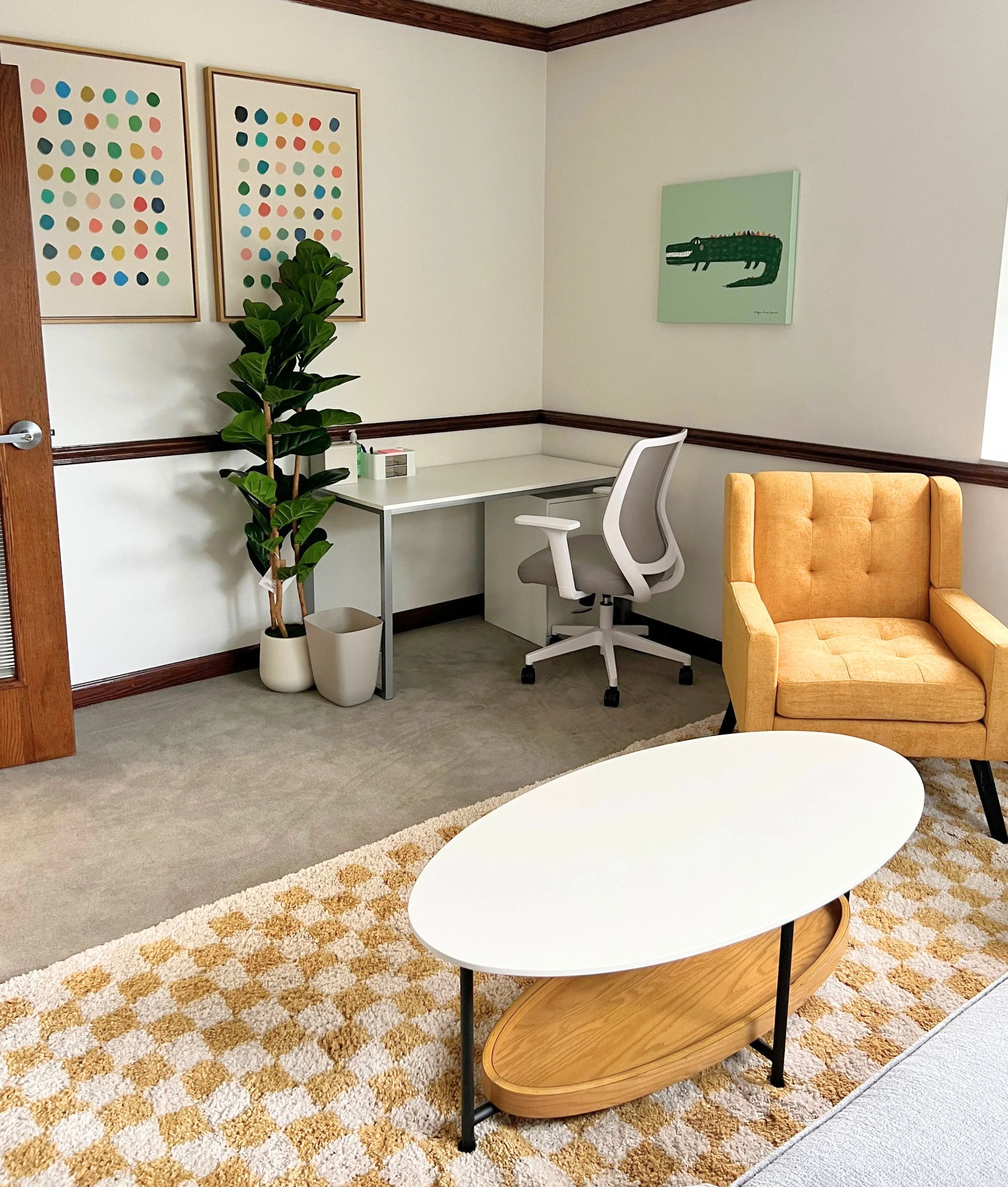Clean, cheerful meeting rooms put everyone at ease at our Bethel Park location.