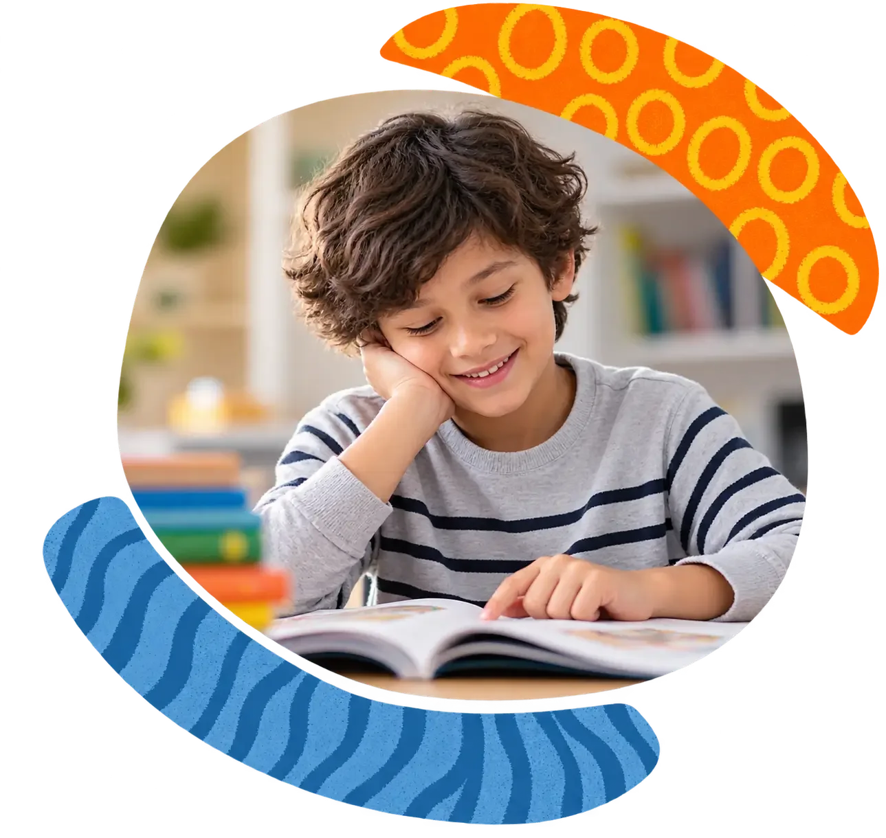 Young person sitting thoughtfully