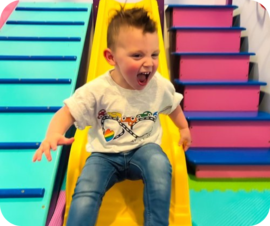 Neurodivergent kids enjoying various activities in Bucks County