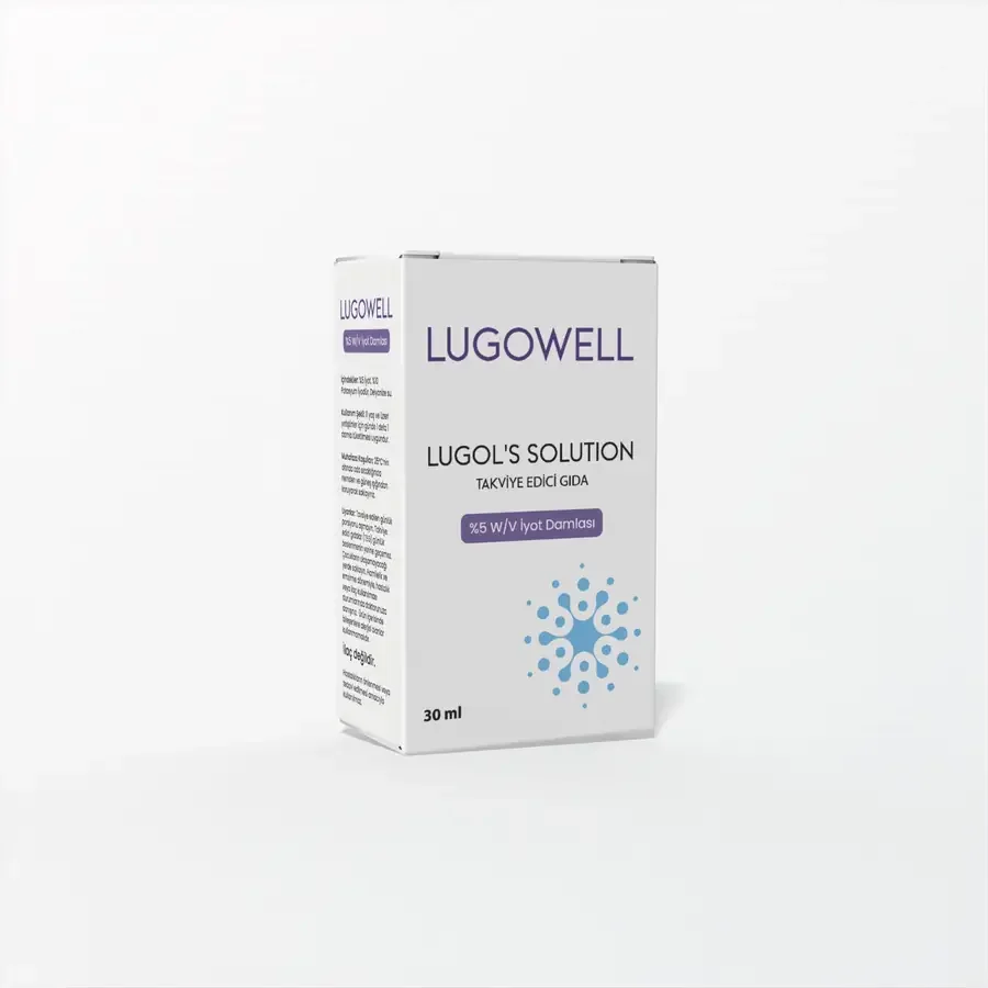 Lugowell 5 % Jod-Tropfen (mit Roll-On-Aufsatz)