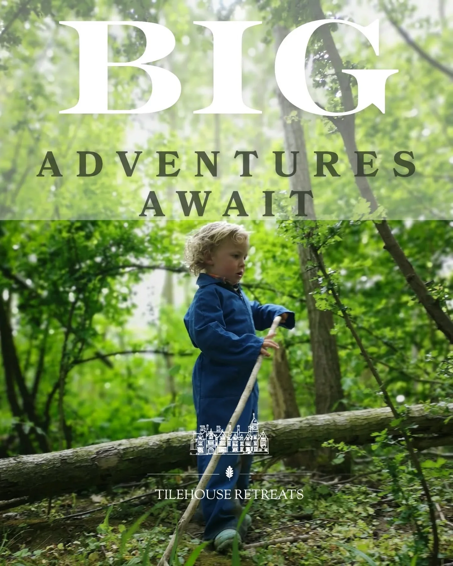 Family adventures begin at Tilehouse Retreats 🌿✨

Escape to the Buckinghamshire countryside and discover a place where children can roam, explore and make unforgettable memories. With private forest walks right on your doorstep, there&rsquo;s endles