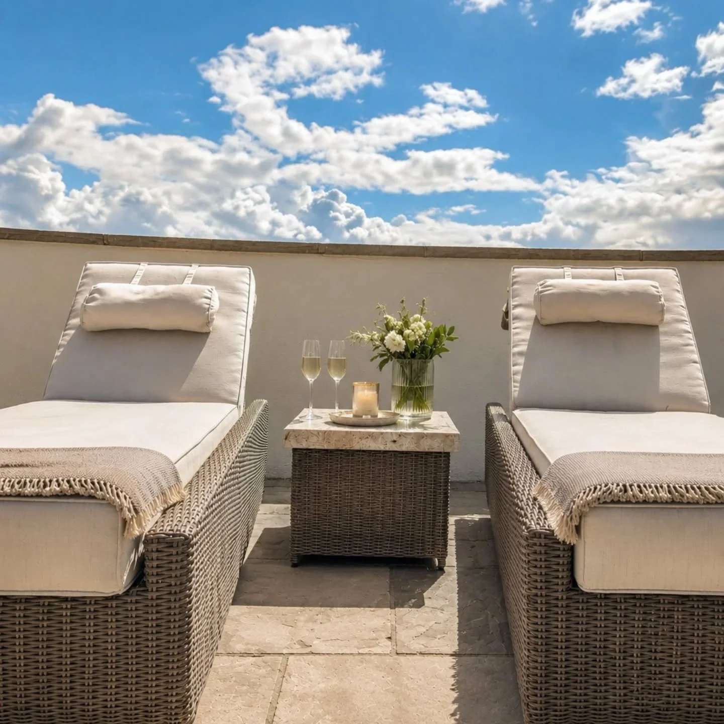 A little corner of calm. ✨

Sink into the sunshine, sip something chilled, and let the world slow down for a while. From lazy afternoons by the pool to peaceful moments under endless blue skies, every detail at Tilehouse Retreats is designed for rest