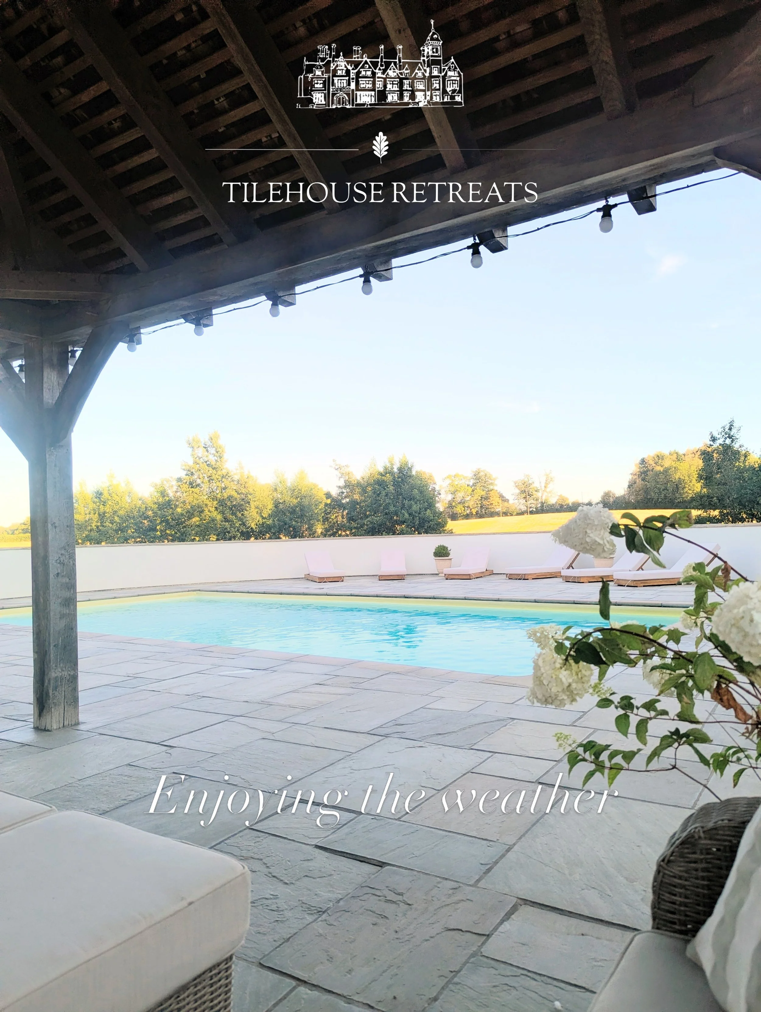 Sunshine, a heated pool, and nowhere to be. That&rsquo;s a day at Tilehouse Retreats. ☀️

Whether it&rsquo;s a few hours with friends or a full day soaking up the gardens and pool, this is what summer&rsquo;s meant to feel like.

Ready for your own d