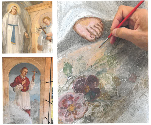 inaugurazione ufficiale della restaurata cappella di Calpiogna