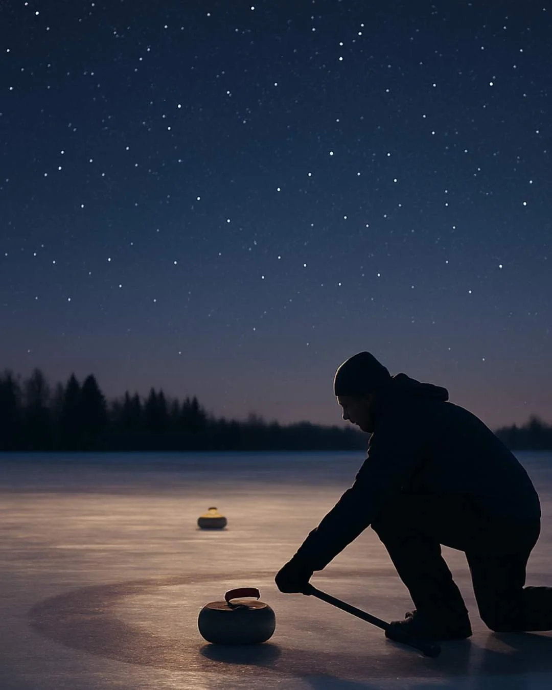 Torneo curling sotto le stelle