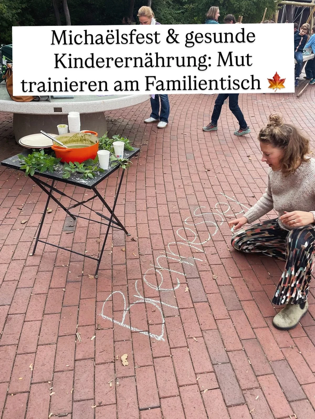 Gestern feierten wir in der Schule das Michaeli-Fest &ndash; ein Tag, der f&uuml;r Mut, das Gute, das das B&ouml;se &uuml;berwindet, und den &Uuml;bergang in den Herbst 🍂 steht. So sch&ouml;n, wie dieses Fest an einer Waldorfschule zur Ayurveda pass