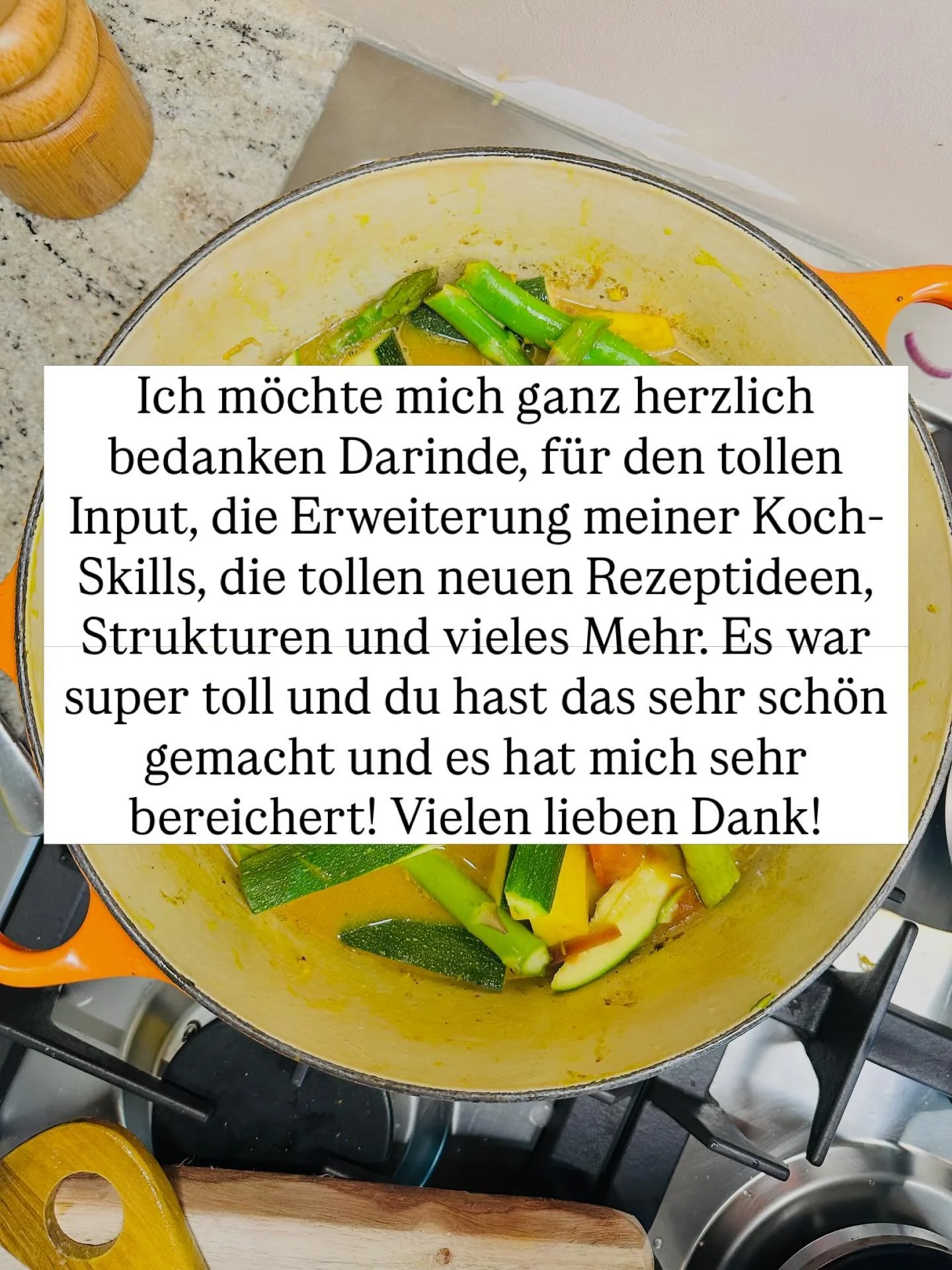 Eine Woche offline &ndash; einfach, weil ich keine Kapazit&auml;t f&uuml;r Instagram hatte. Aber desto mehr f&uuml;r meine Arbeit! 🌿

Diese Woche habe ich meinen 8-w&ouml;chigen Basiskurs Ayurvedisch Kochen mit einer letzten Session und den finalen 