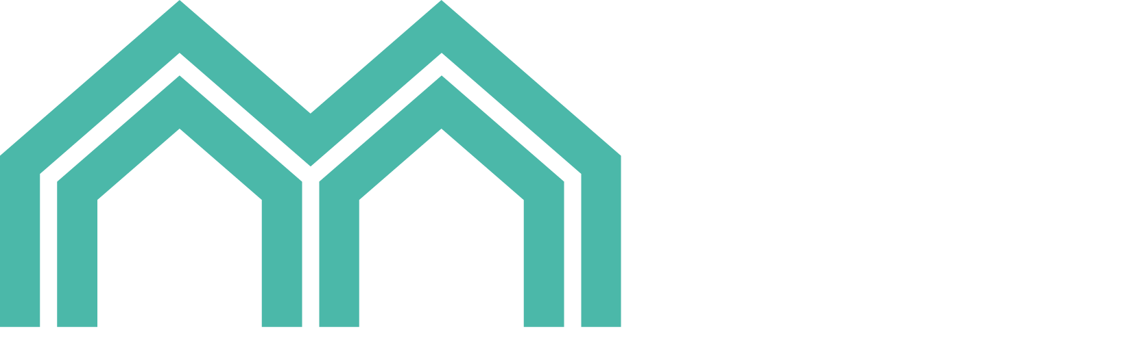 Logo of Melton Building Society featuring two teal house outlines and the company name in white text.