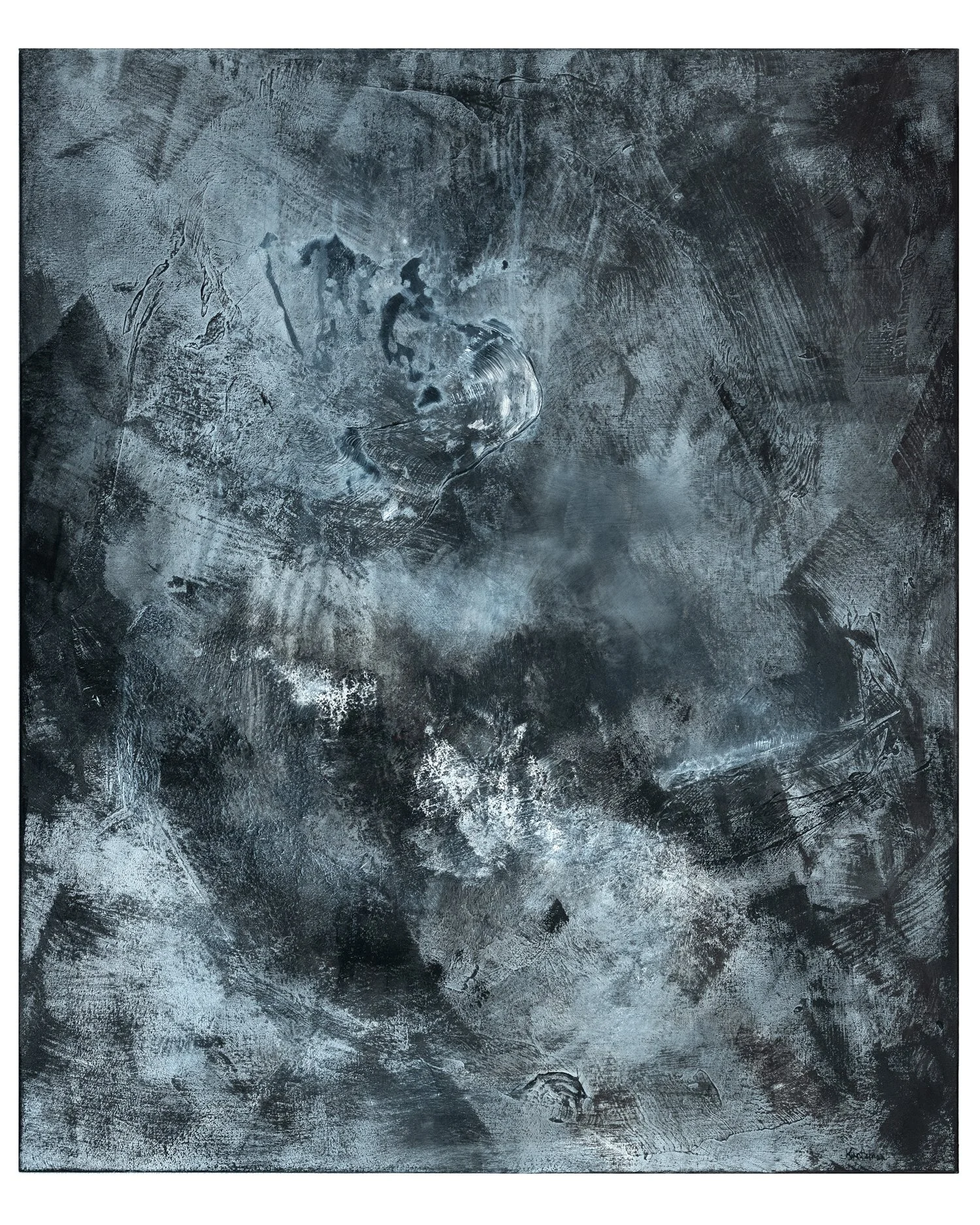 "Metamorphosis", 120x160cm, acrylic, marmore on canvas, 2020